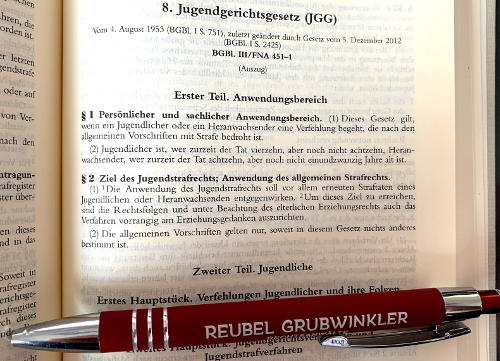 Anwalt Jugendstrafrecht JGG