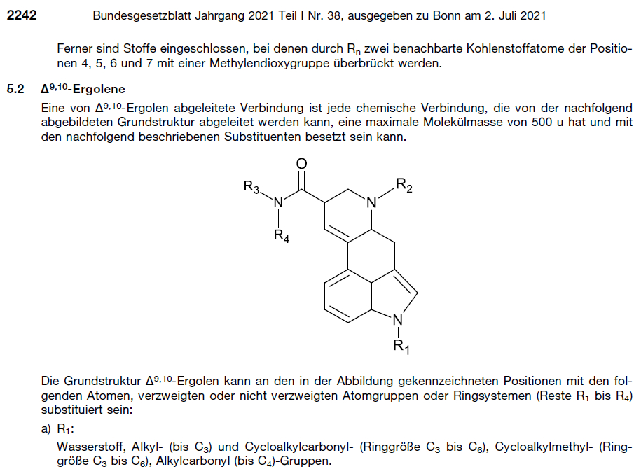 1CP LSD verboten NpSG